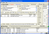 Purchase Order screenshot